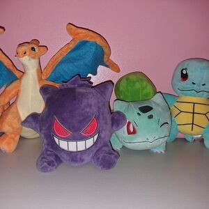 Plush Gengar Toy - Purple Pokémon Plush